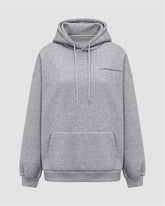 Moon Print Letter Oversize Sweatshirt